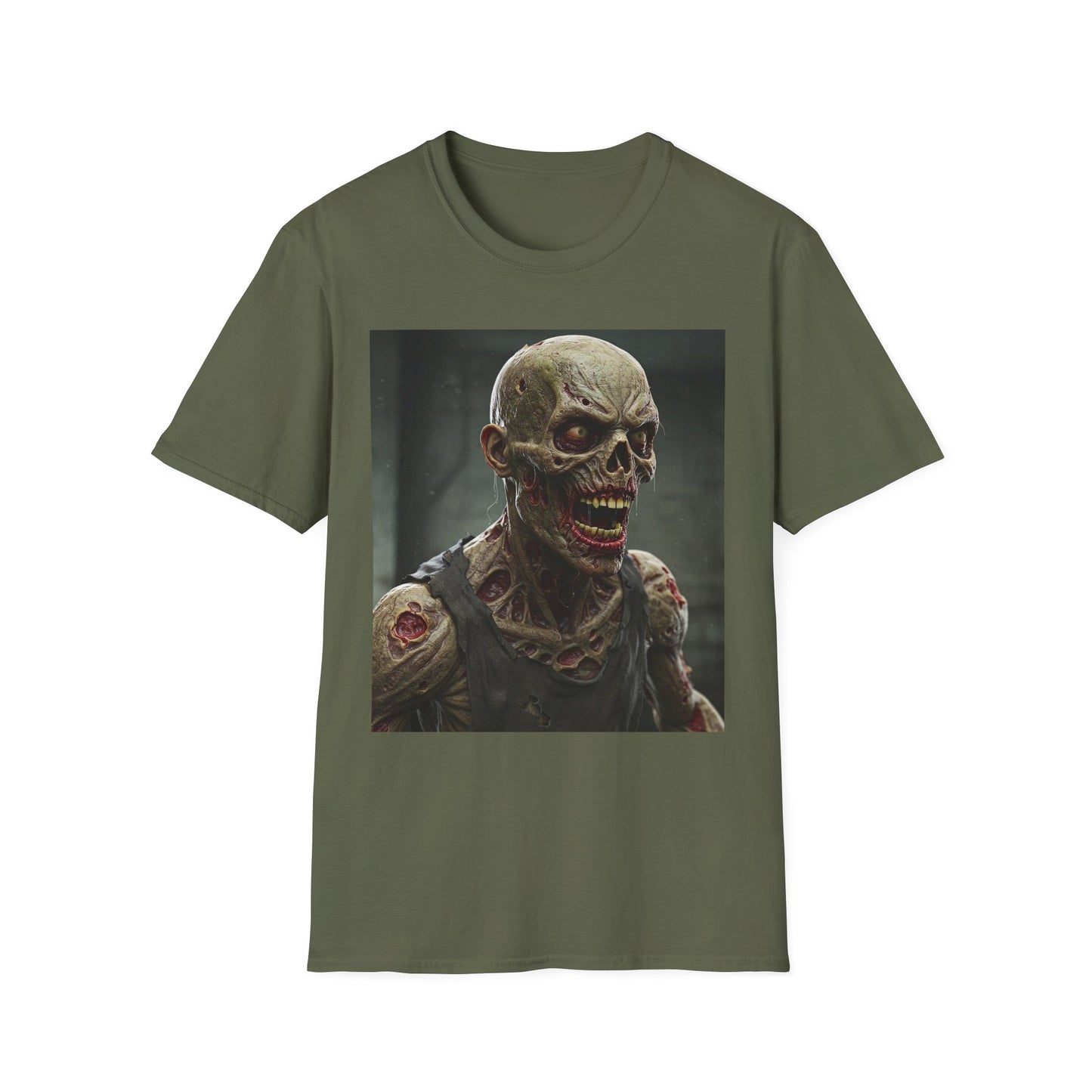 Apocalyptic Portrait Tee: A Vision of Decay