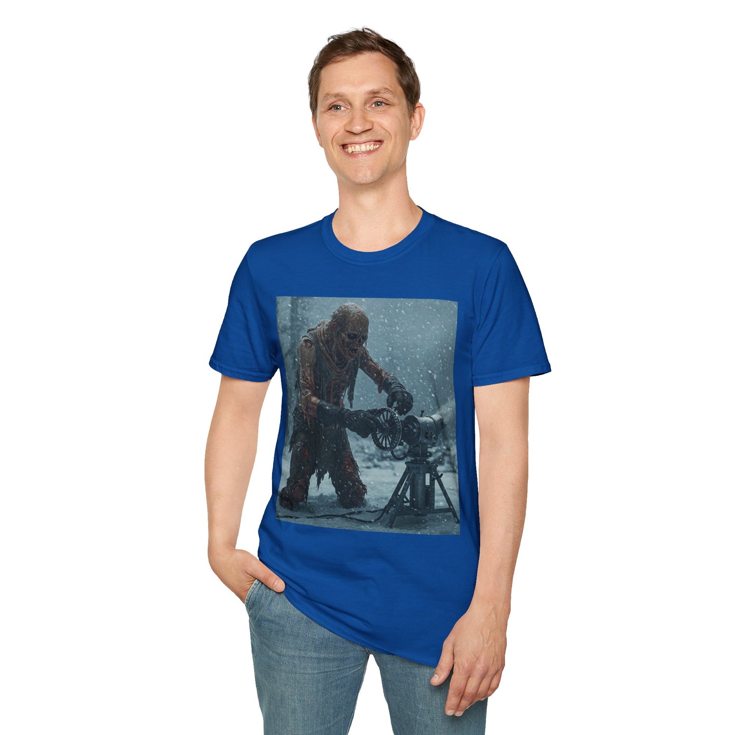 Unisex Softstyle T-Shirt | Snowy Scene Fan Tee