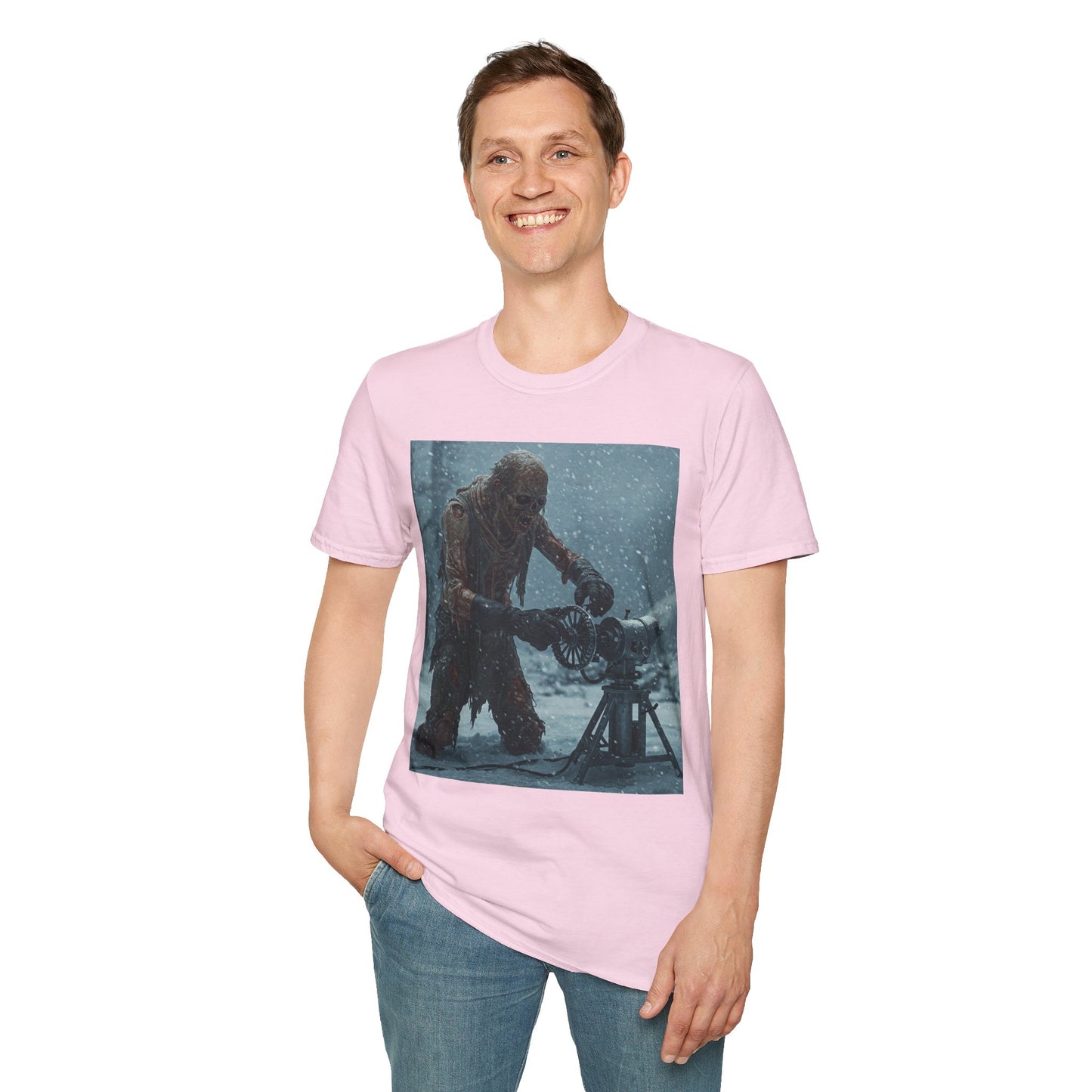 Unisex Softstyle T-Shirt | Snowy Scene Fan Tee