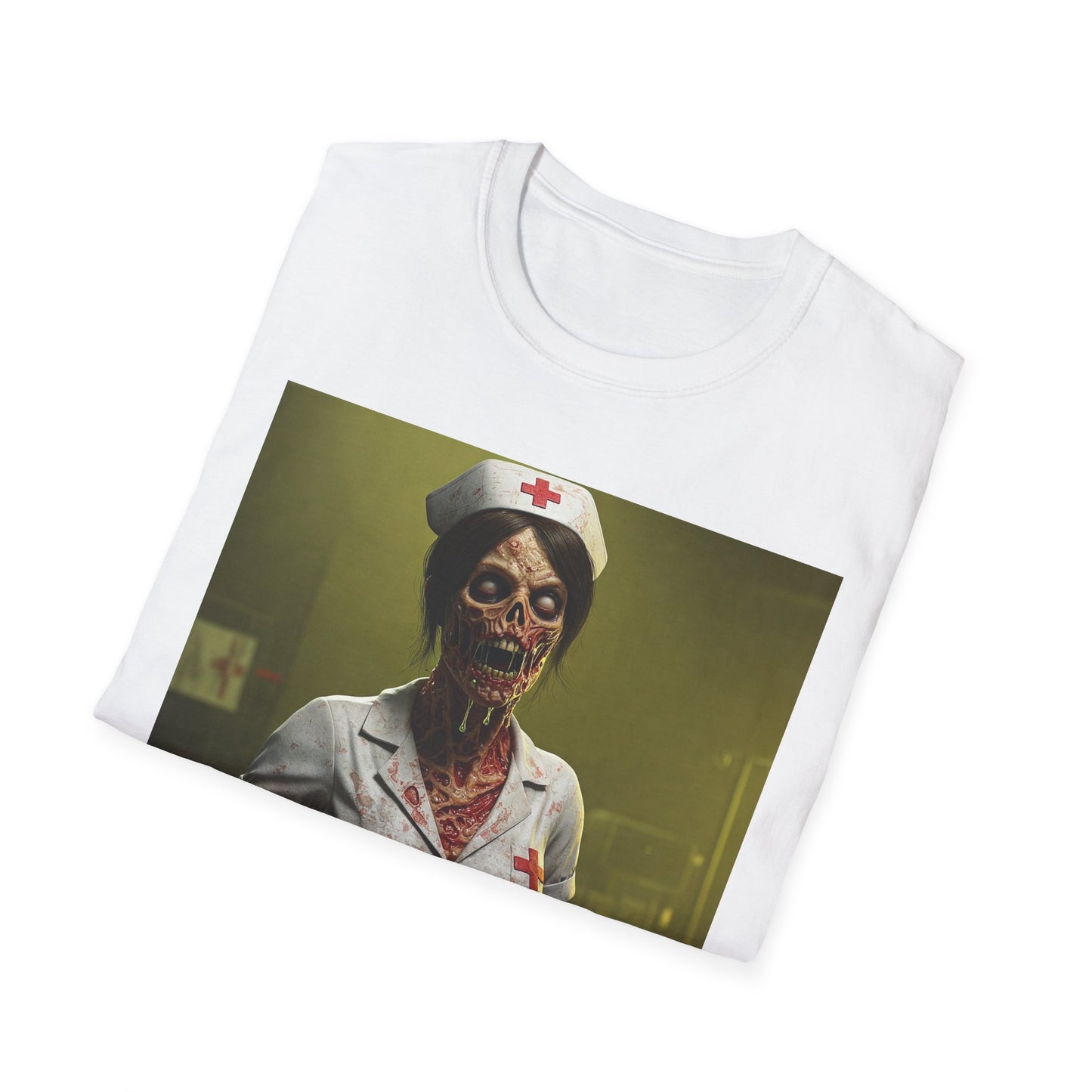 Apocalyptic Portrait Tee: A Vision of Decay