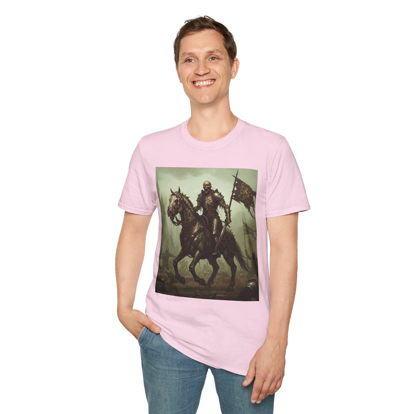 Epic Knight Riding T-Shirt - Unisex Fantasy Graphic Tee