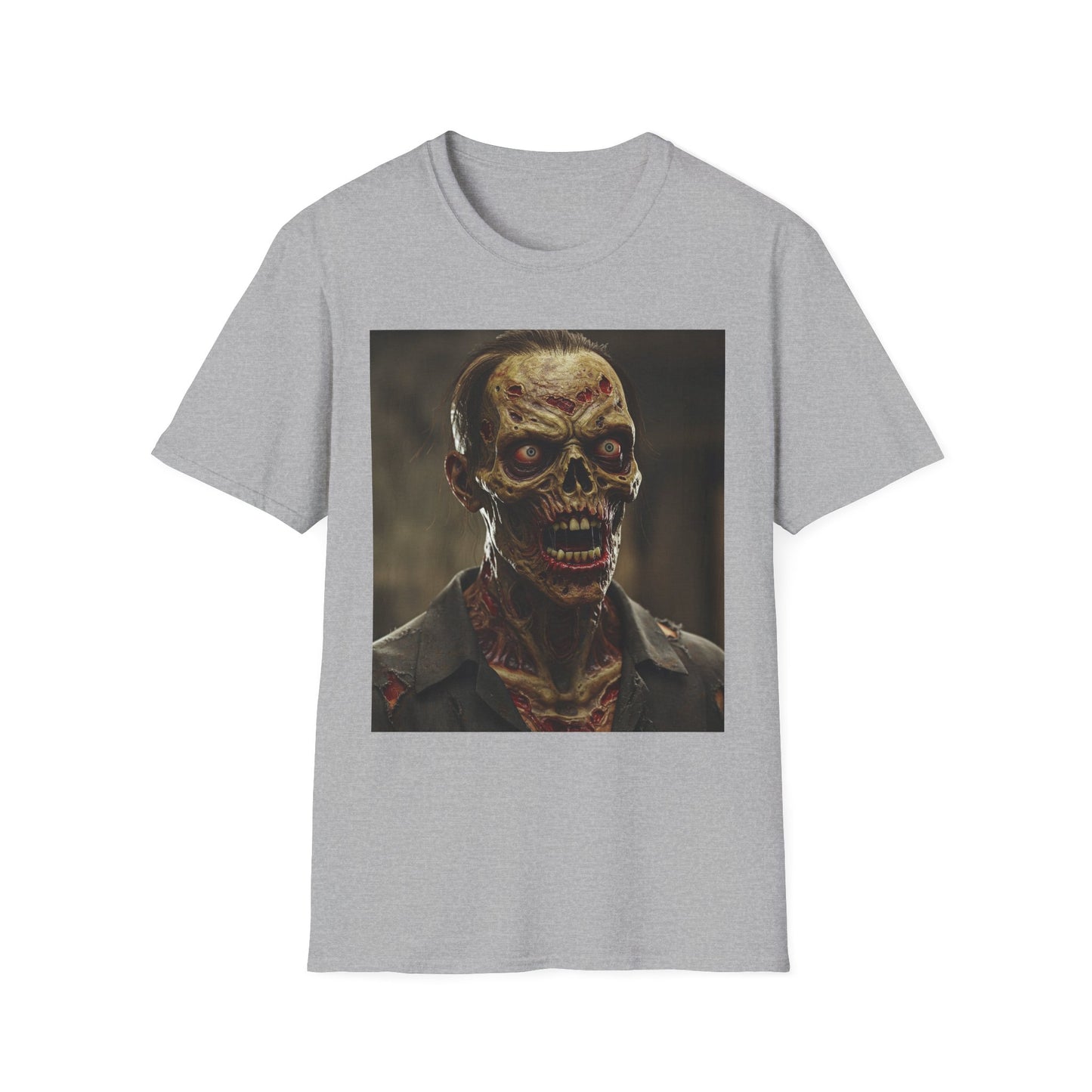 Apocalyptic Portrait Tee: A Vision of Decay