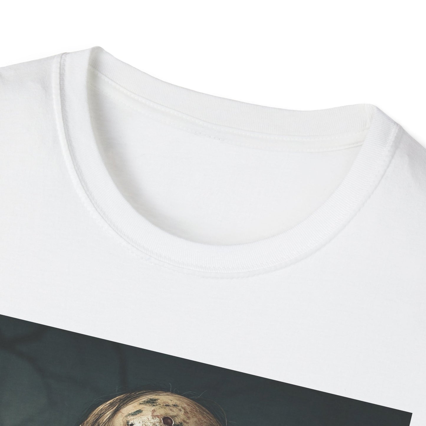 Apocalyptic Portrait Tee: A Vision of Decay