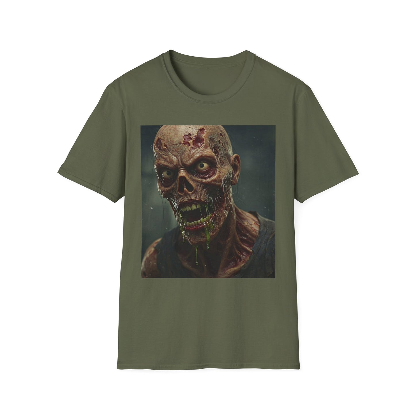 Zombie Graphic T-Shirt - Unisex Horror Tee for Halloween Fans