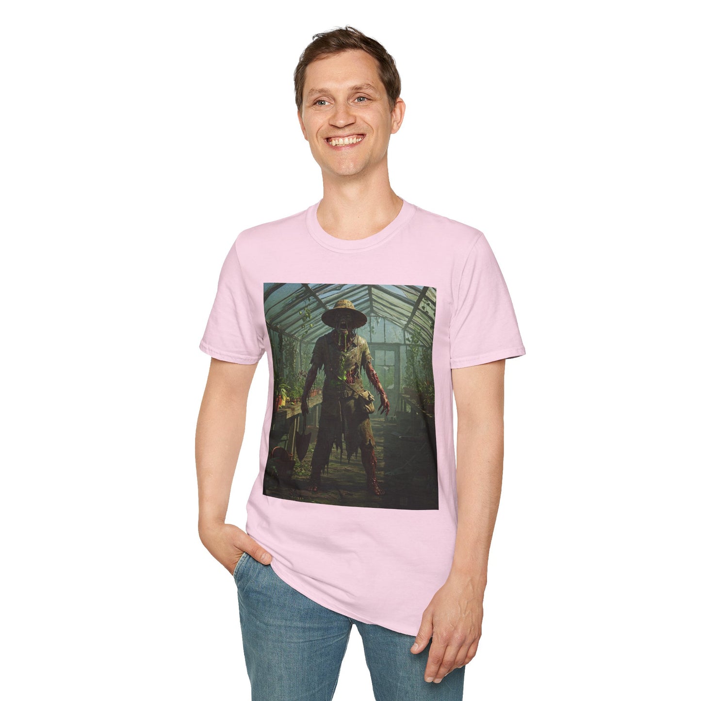 Unisex Softstyle T-Shirt - Gothic Scarecrow Graphic Tee