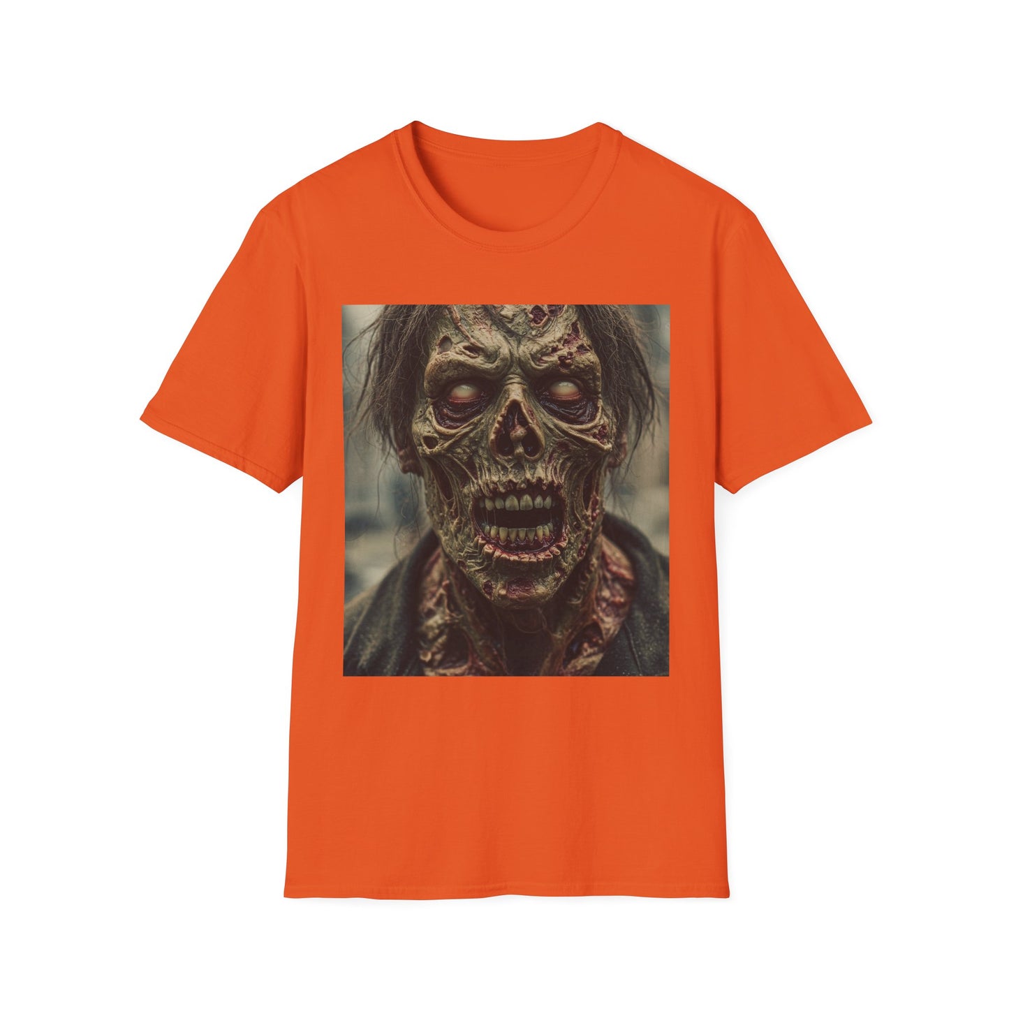 Apocalyptic Portrait Tee: A Vision of Decay