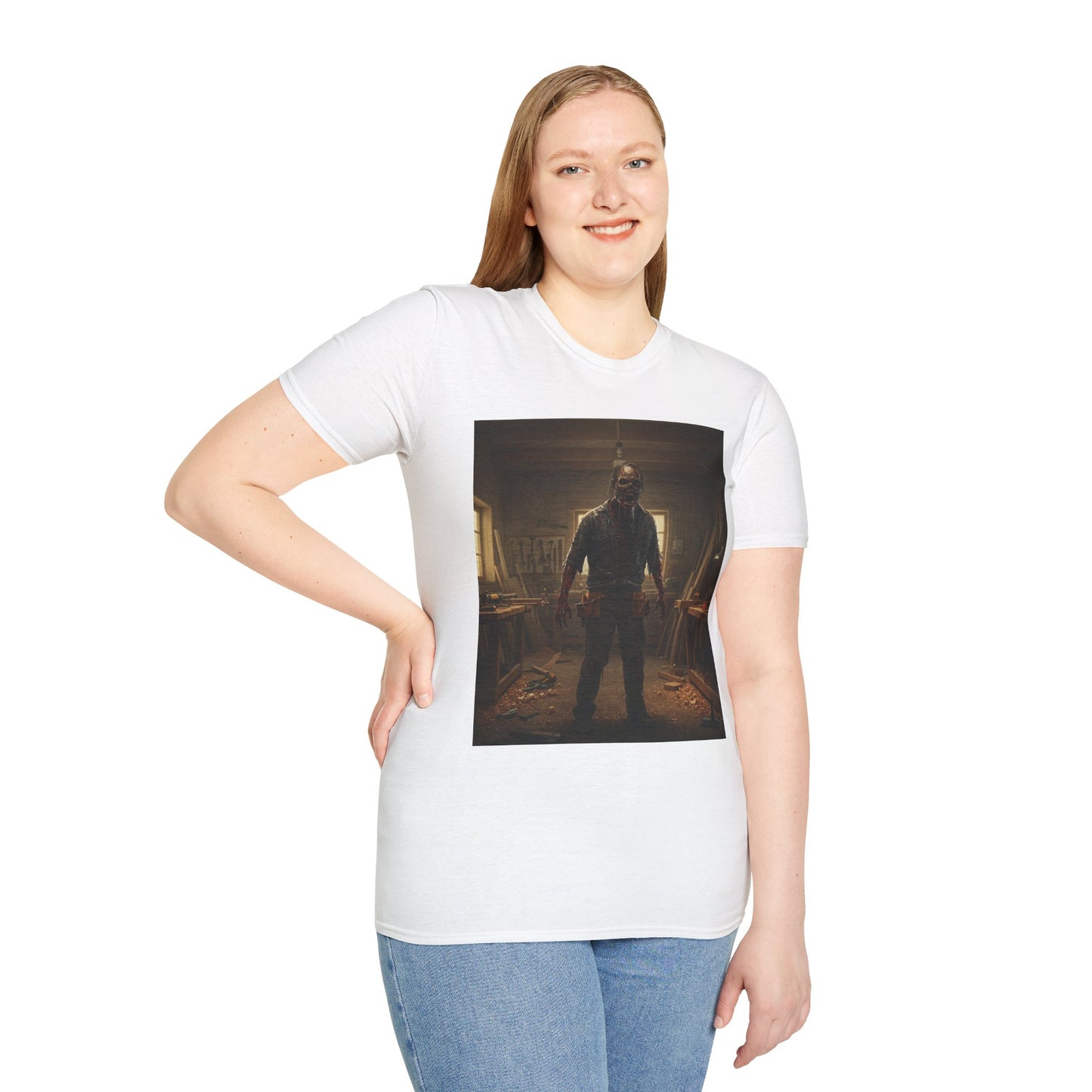 Unisex Horror Movie Softstyle T-Shirt - Perfect for Halloween Enthusiasts