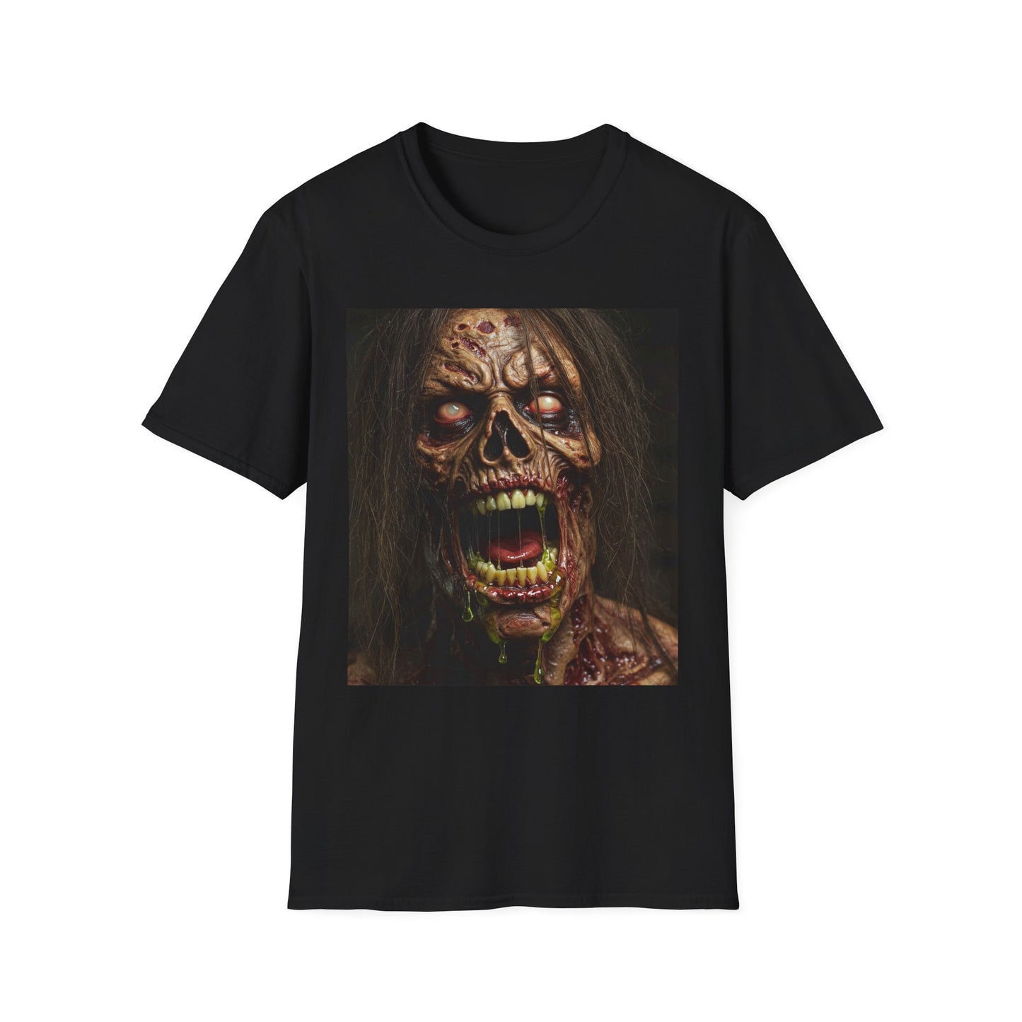 Apocalyptic Portrait Tee: A Vision of Decay