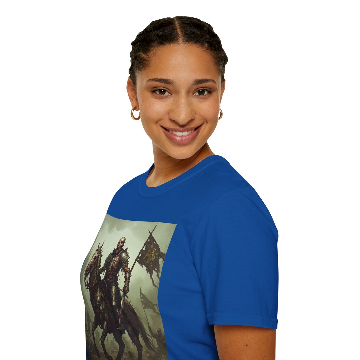 Epic Knight Riding T-Shirt - Unisex Fantasy Graphic Tee