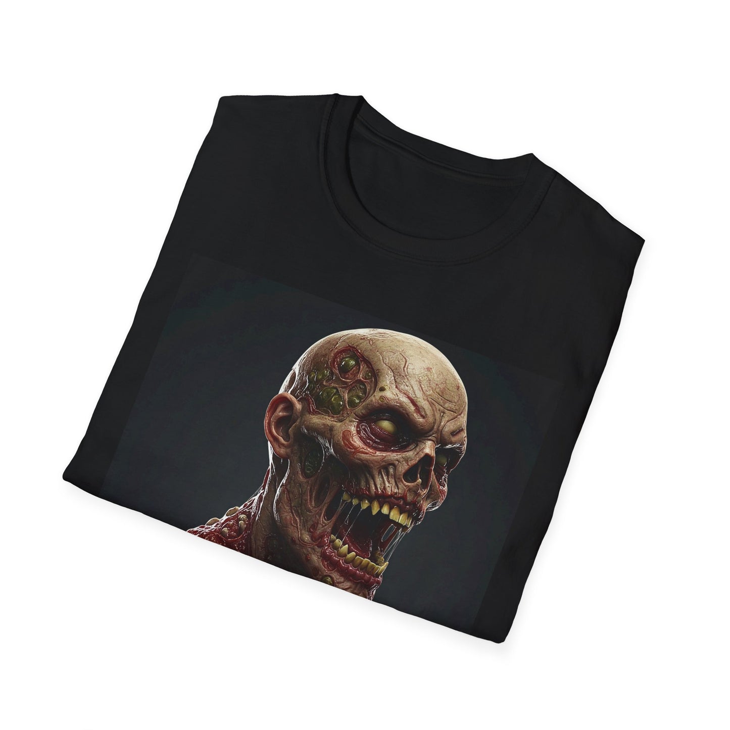 Zombie Graphic Unisex Softstyle T-Shirt | Horror Movie Fan Apparel