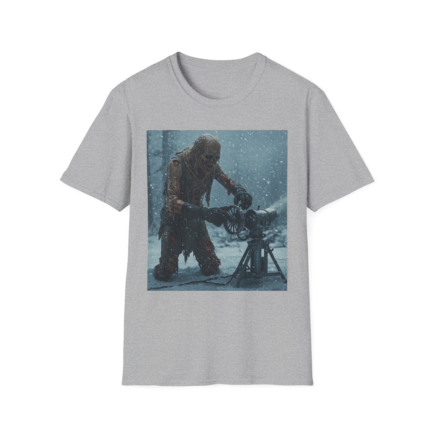 Unisex Softstyle T-Shirt | Snowy Scene Fan Tee