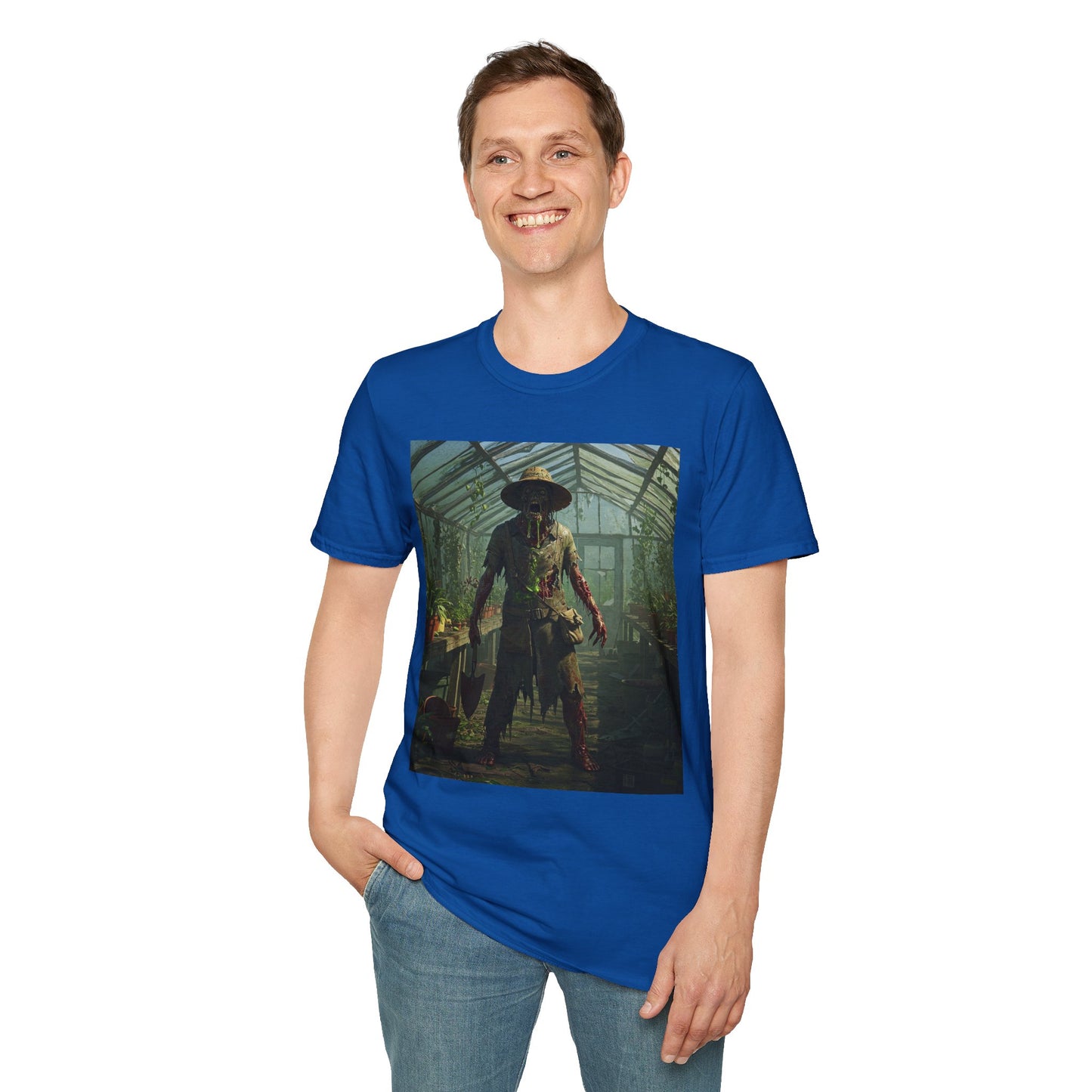 Unisex Softstyle T-Shirt - Gothic Scarecrow Graphic Tee