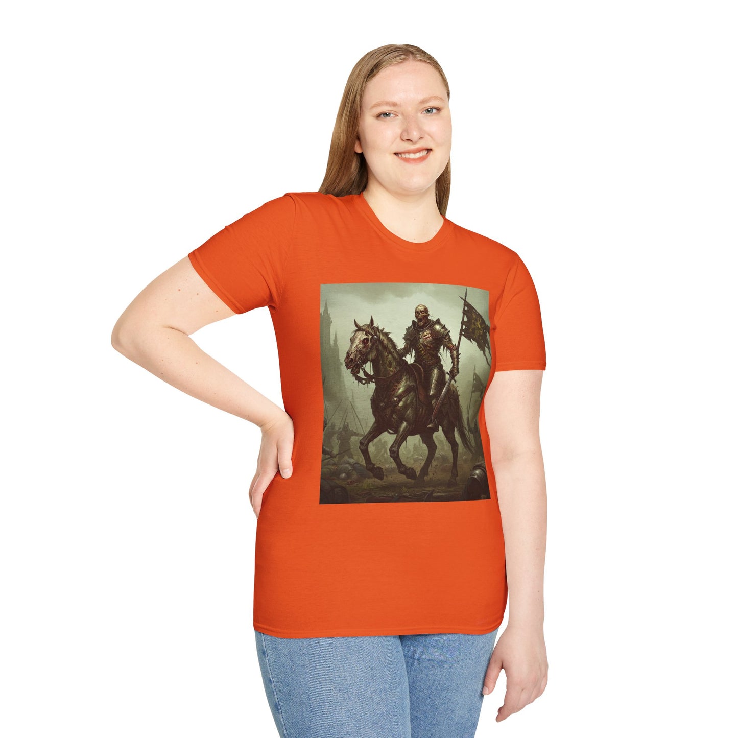 Epic Knight Riding T-Shirt - Unisex Fantasy Graphic Tee