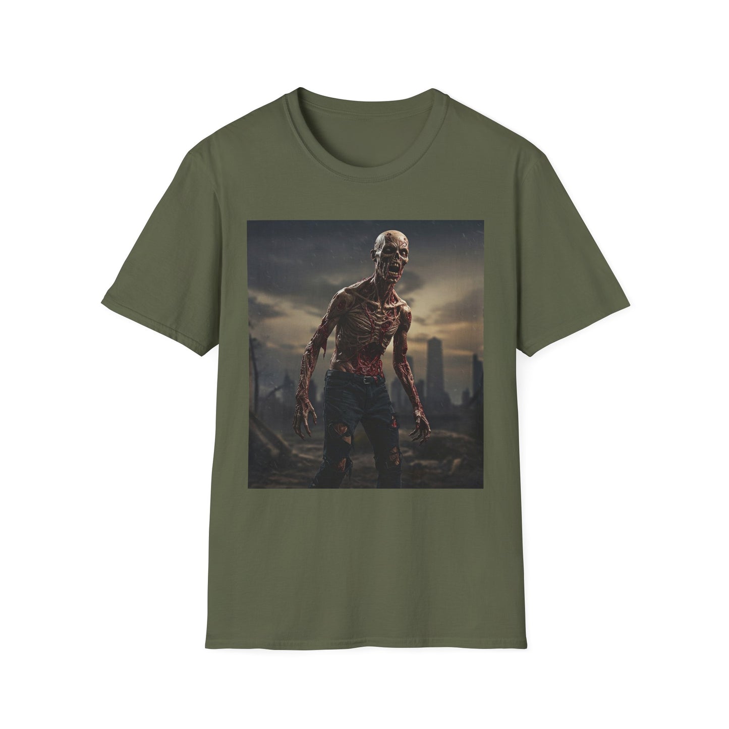 Zombie Apocalypse Unisex Softstyle T-Shirt