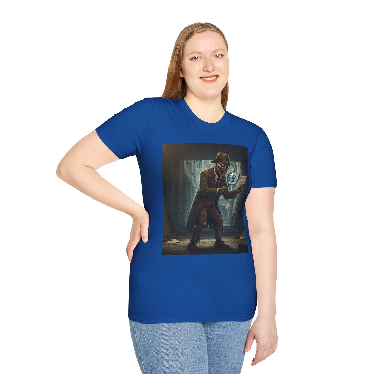 Mystery Hunter Unisex Softstyle T-Shirt - Cool Graphic Tee for Curious Minds