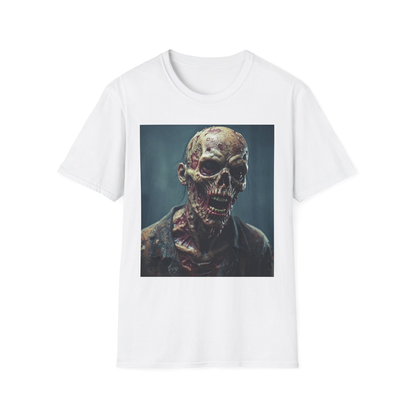 Apocalyptic Portrait Tee: A Vision of Decay