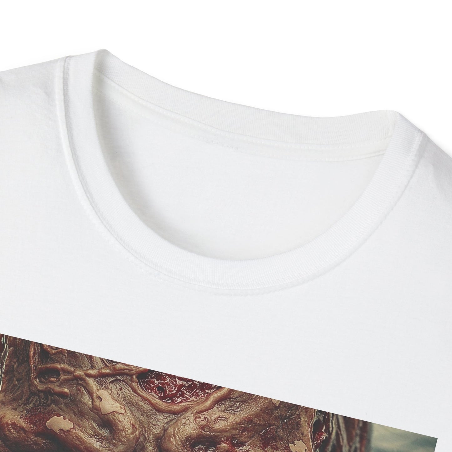 Apocalyptic Portrait Tee: A Vision of Decay