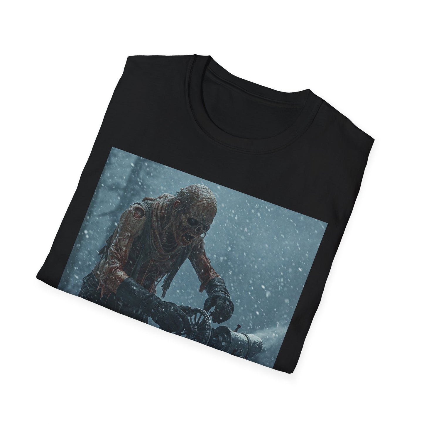 Unisex Softstyle T-Shirt | Snowy Scene Fan Tee