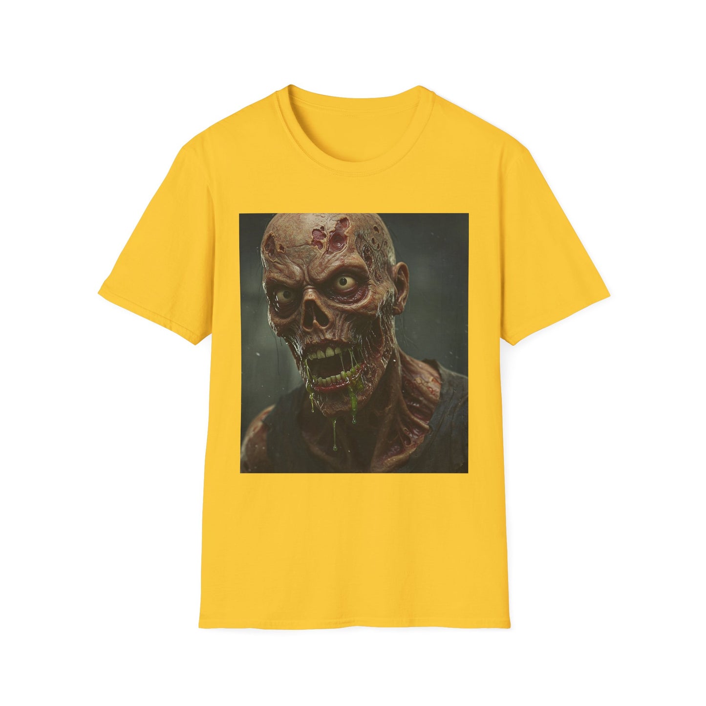 Apocalyptic Portrait Tee: A Vision of Decay