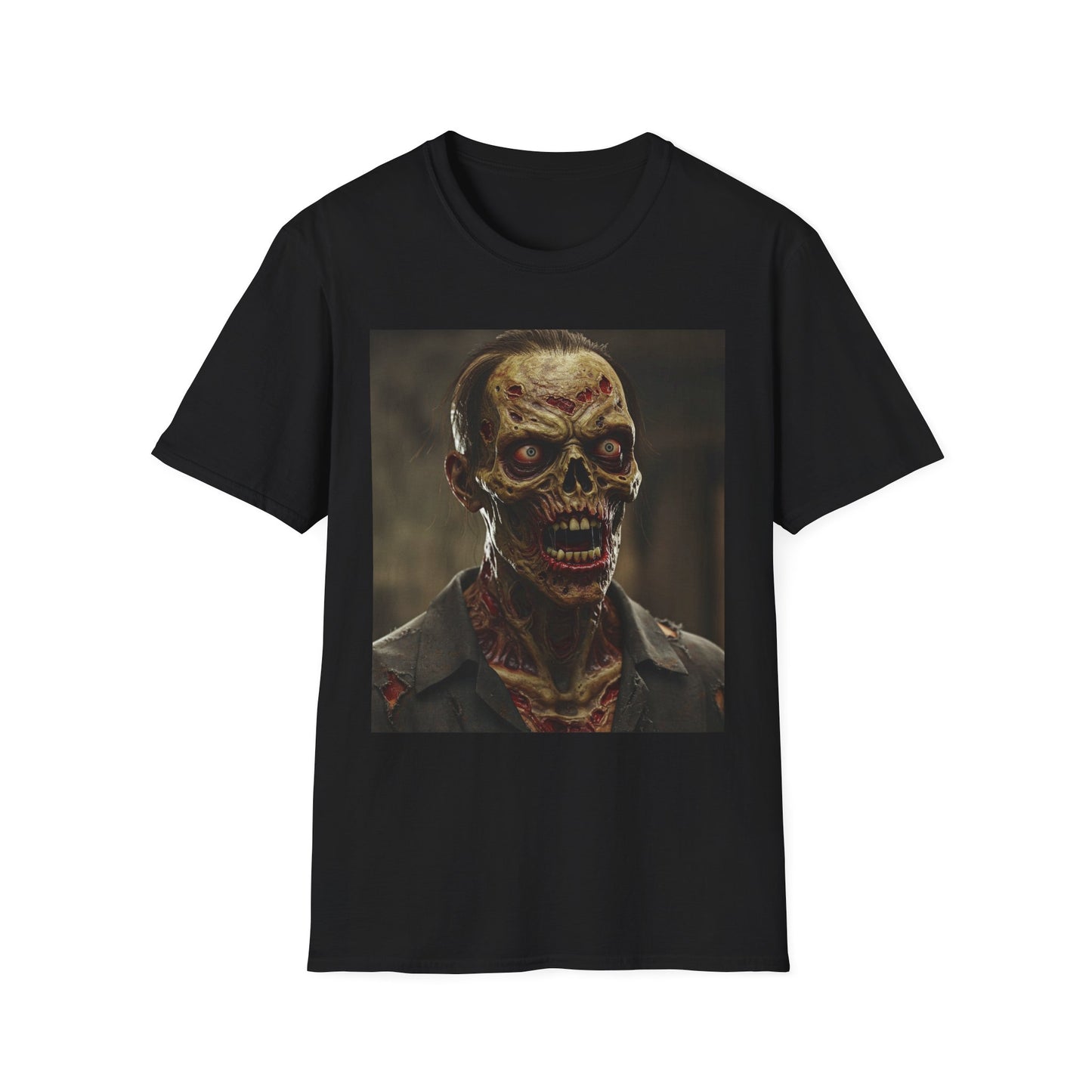 Apocalyptic Portrait Tee: A Vision of Decay