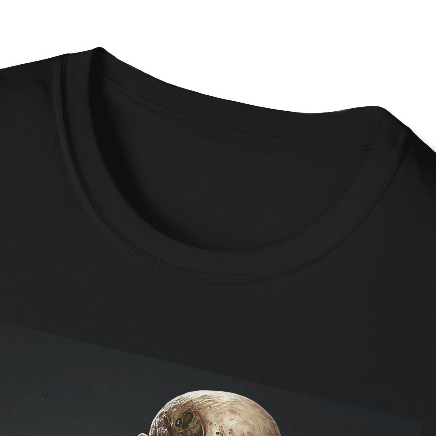 Creepy Horror Apocalyptic Portrait Tee: A Vision of Decay