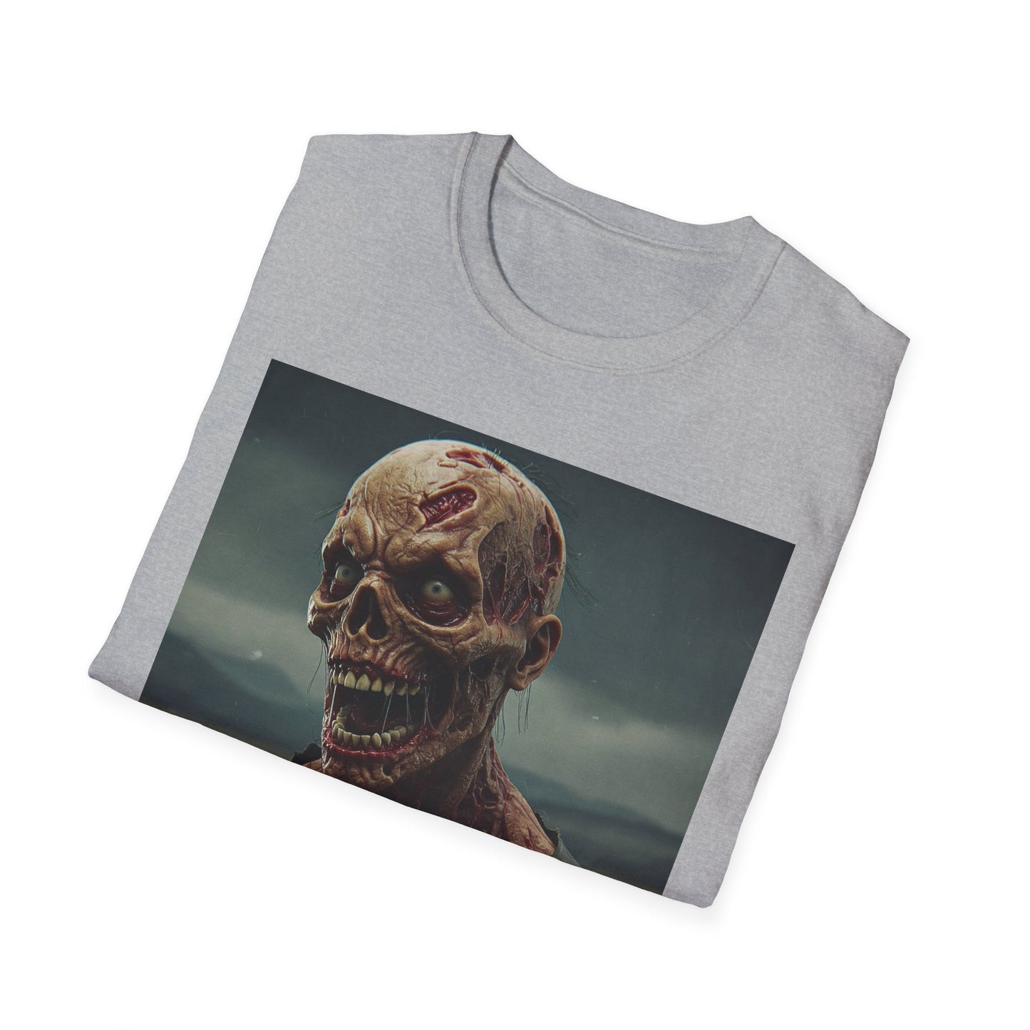 Apocalyptic Portrait Tee: A Vision of Decay