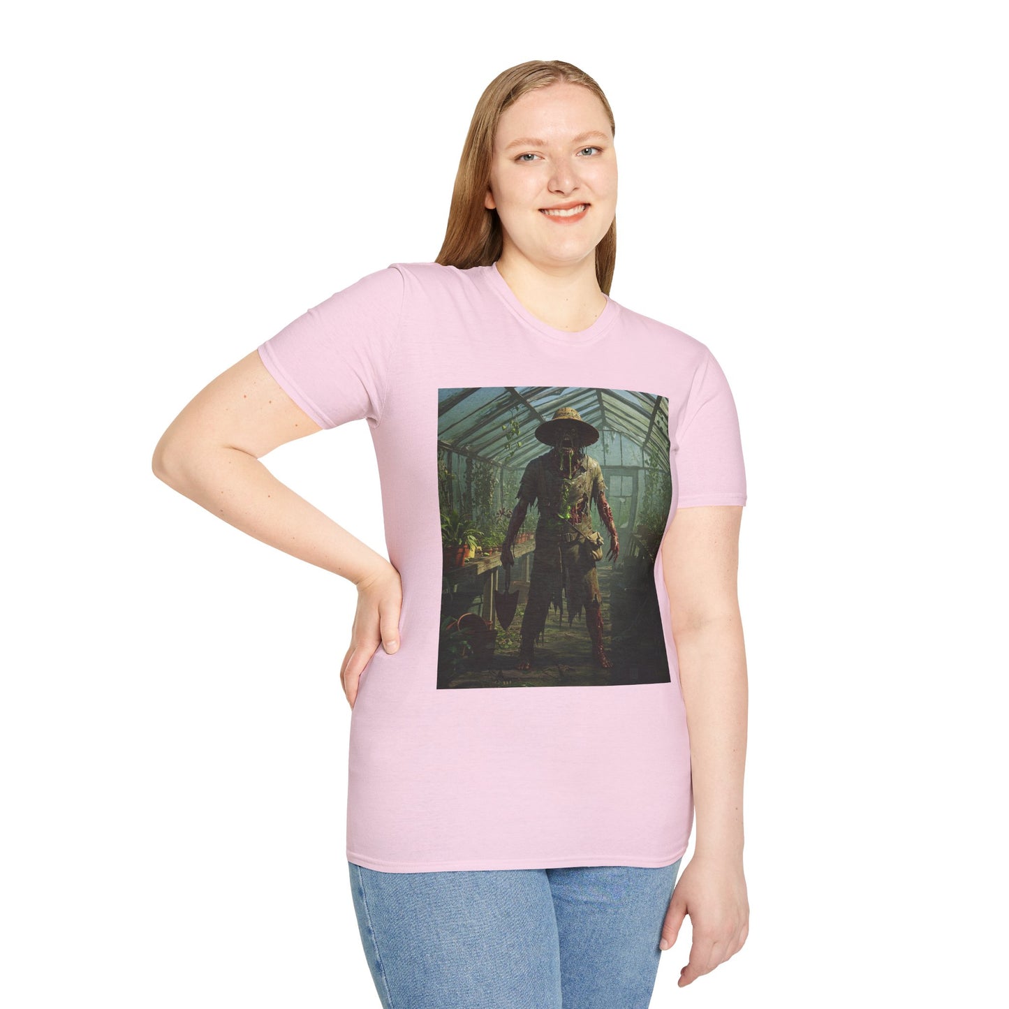 Unisex Softstyle T-Shirt - Gothic Scarecrow Graphic Tee