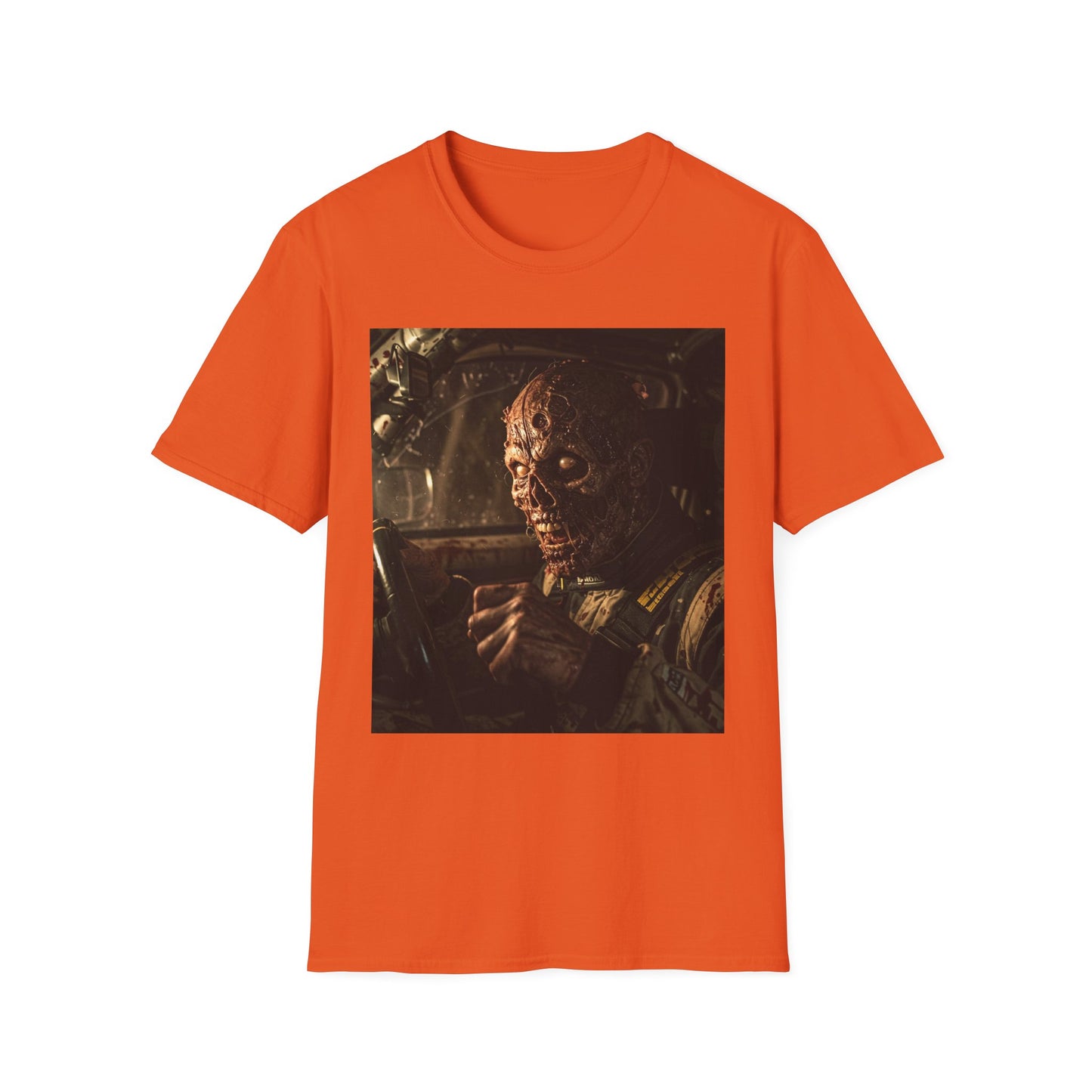 Horror-Inspired Unisex Softstyle T-Shirt - Perfect for Halloween and Movie Buffs