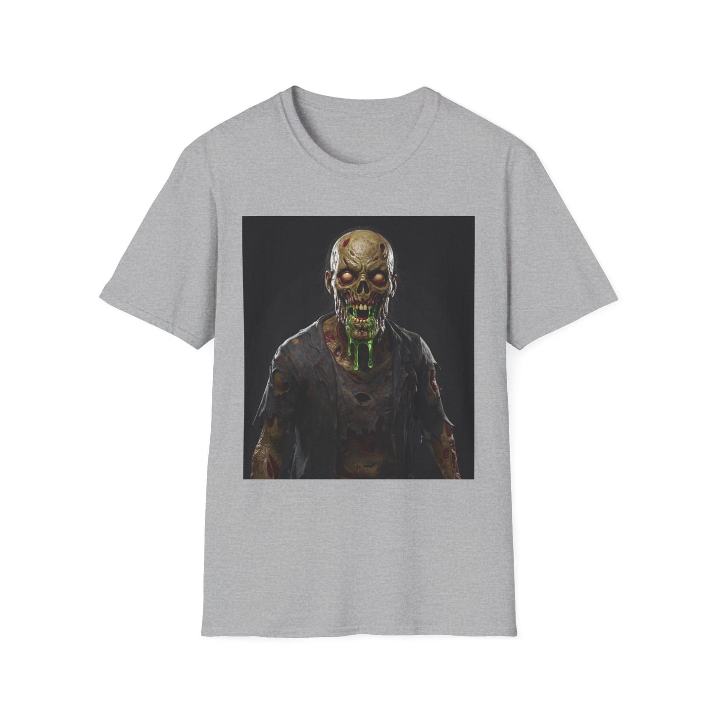 Apocalyptic Portrait Tee: A Vision of Decay