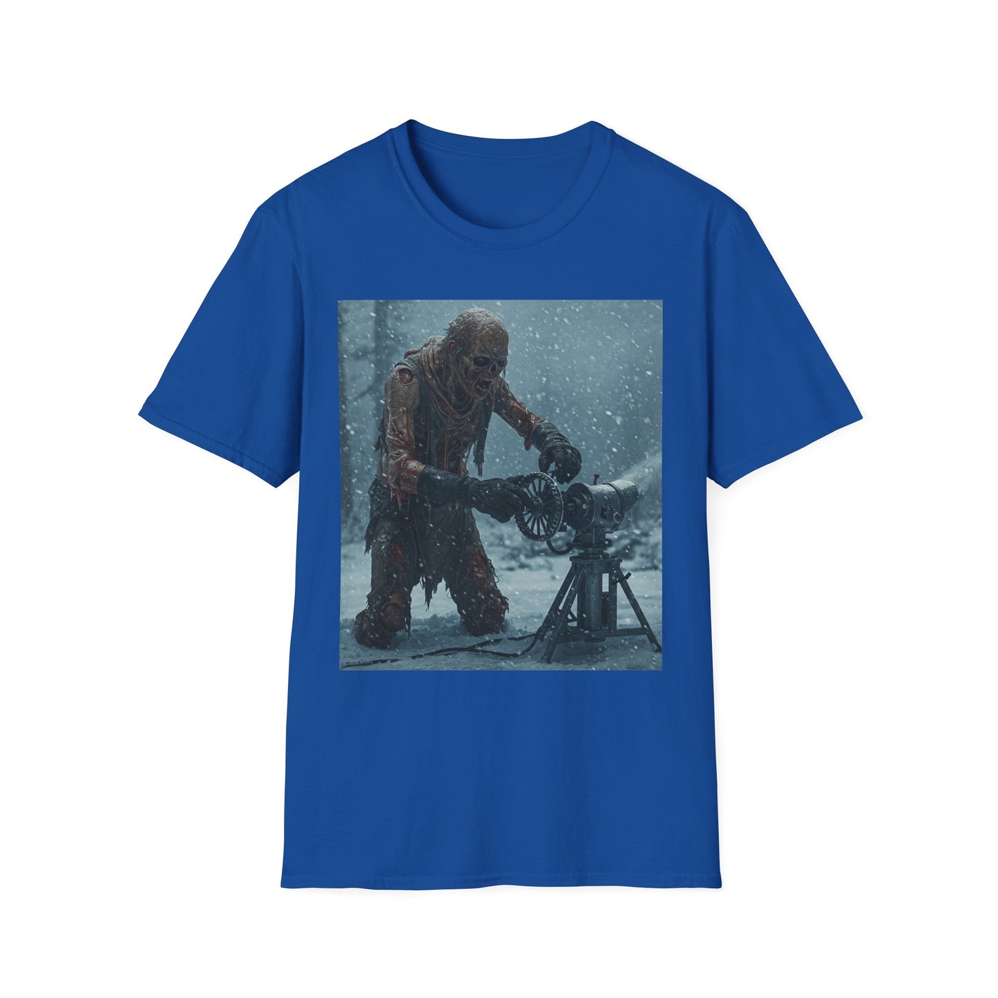 Unisex Softstyle T-Shirt | Snowy Scene Fan Tee