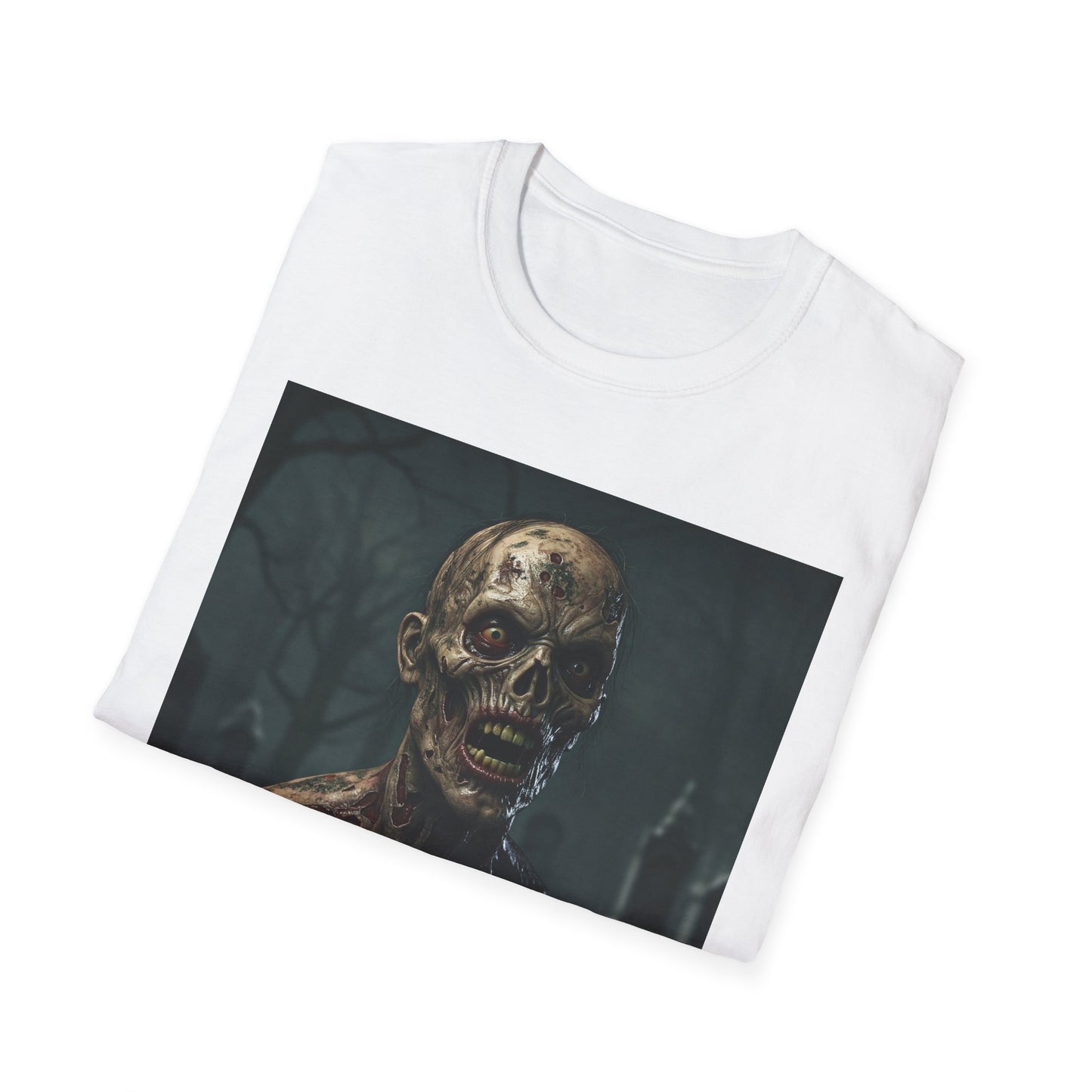 Apocalyptic Portrait Tee: A Vision of Decay