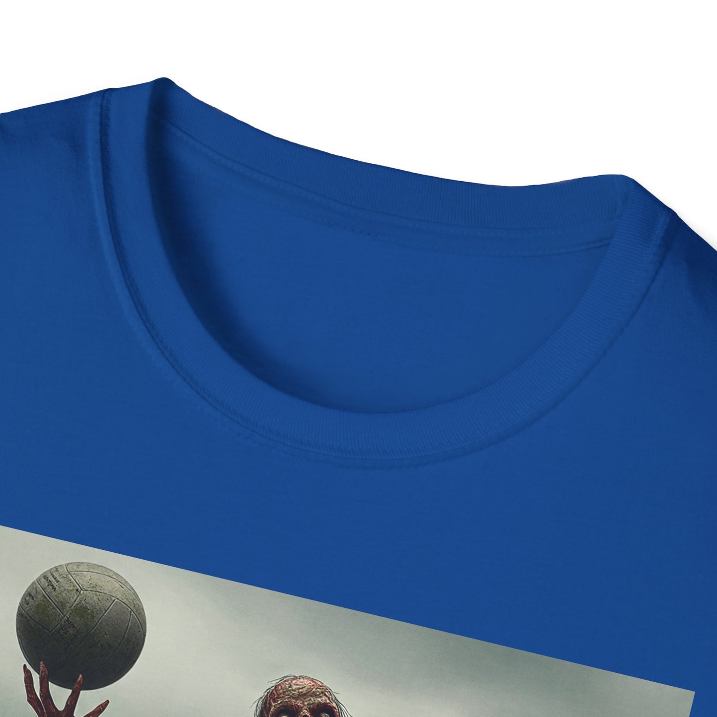 Zombie Basketball Unisex Softstyle T-Shirt | Horror Graphic Tee