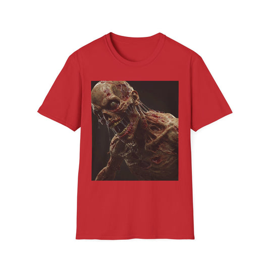 Zombie Art Unisex Softstyle T-Shirt - Graphic Horror Tee