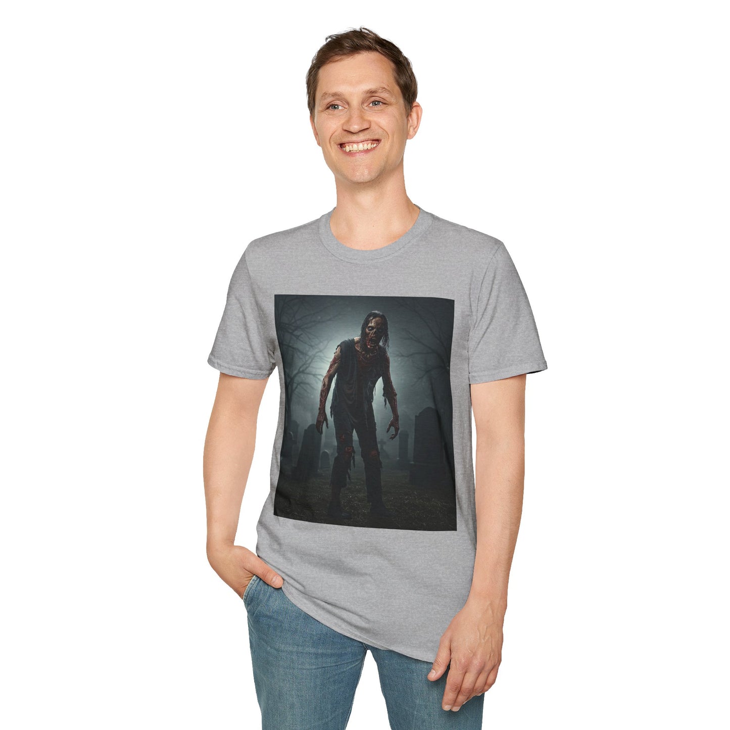 Unisex Softstyle Horror Tee - Perfect for Halloween and Horror Fans