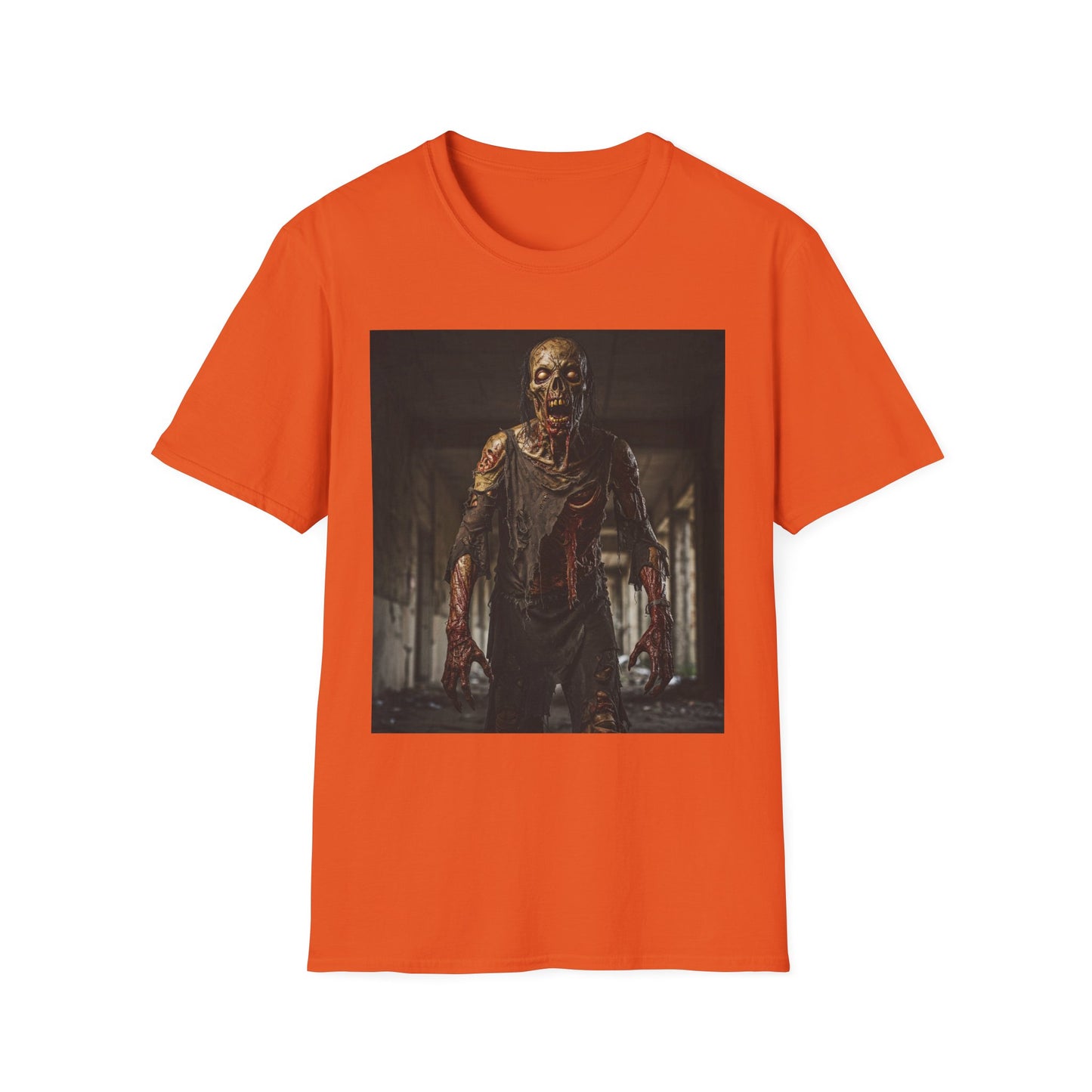 Apocalyptic Portrait Tee: A Vision of Decay