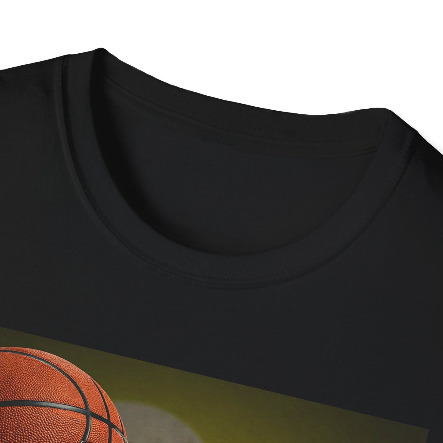 Zombie Basketball Apocalyptic Portrait Tee, bold, decaying zombie graphic