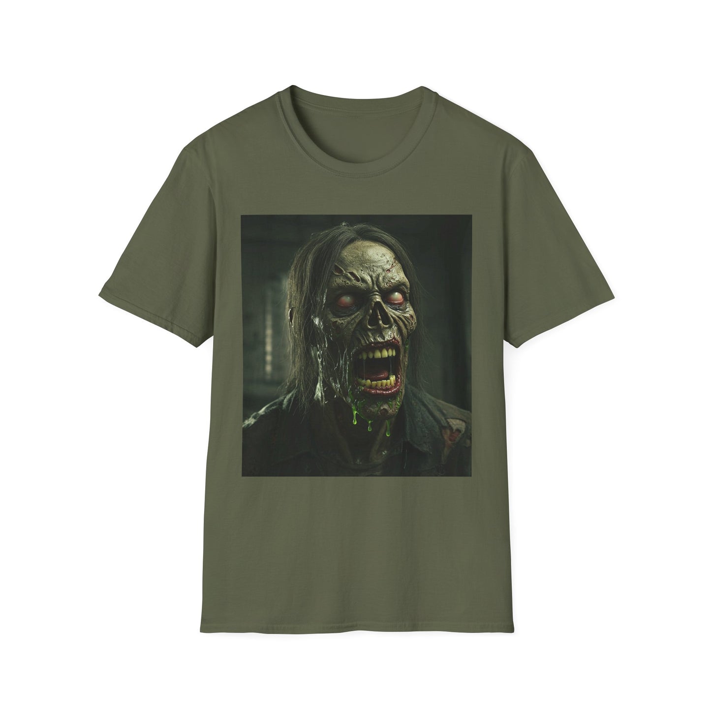 Apocalyptic Portrait Tee: A Vision of Decay