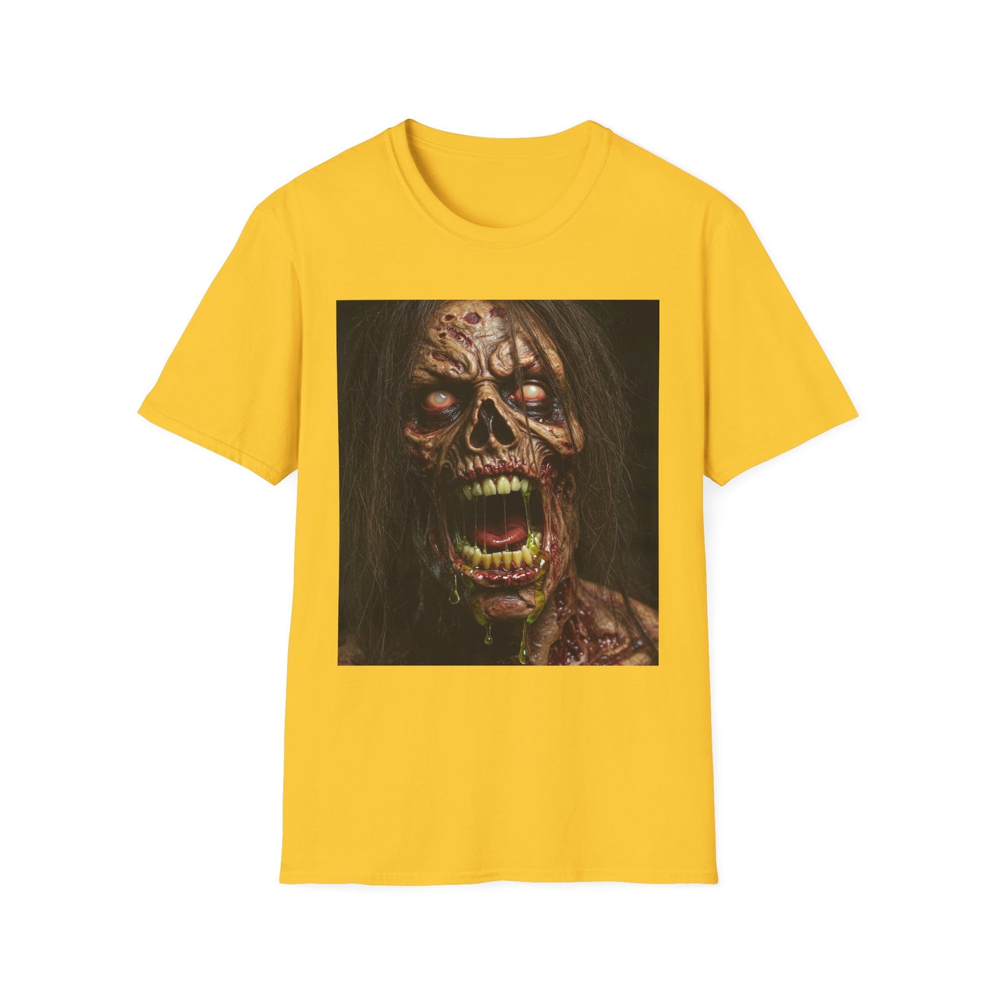 Apocalyptic Portrait Tee: A Vision of Decay