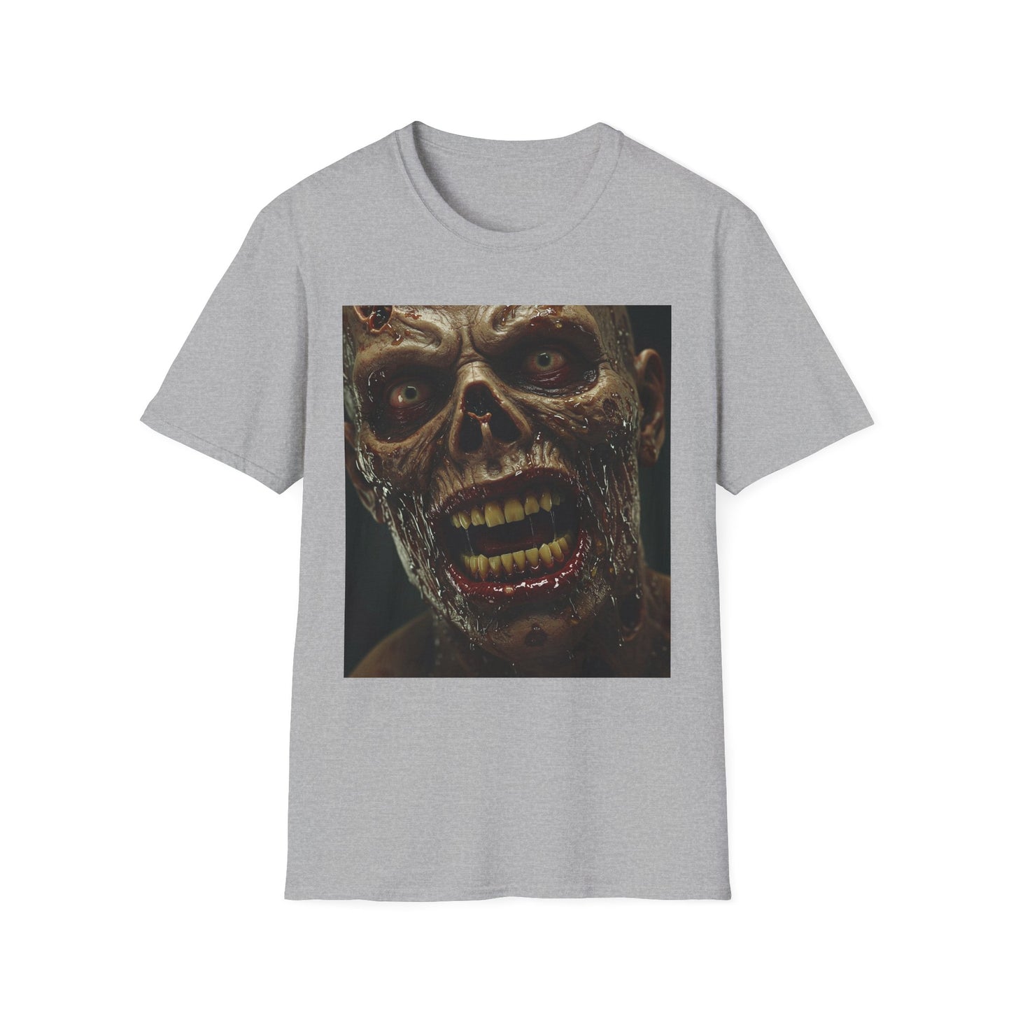 Apocalyptic Portrait Tee: A Vision of Decay