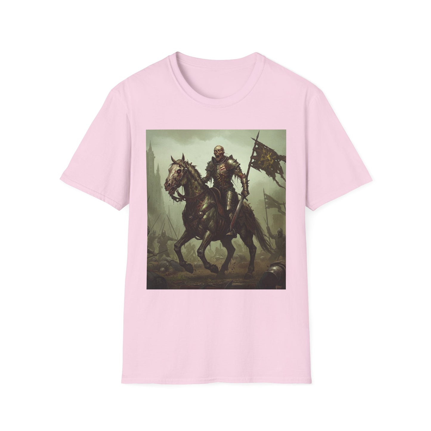 Epic Knight Riding T-Shirt - Unisex Fantasy Graphic Tee