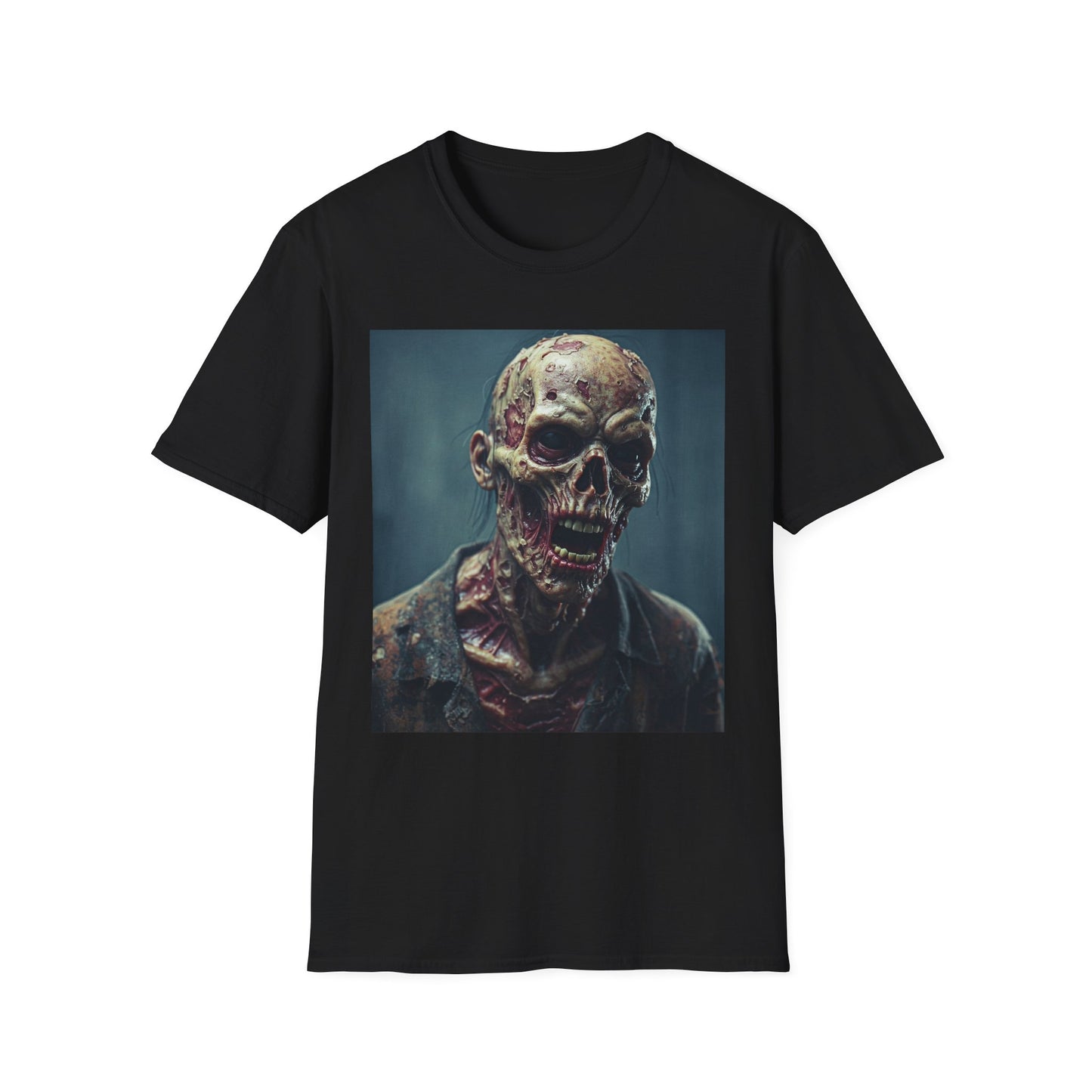 Apocalyptic Portrait Tee: A Vision of Decay