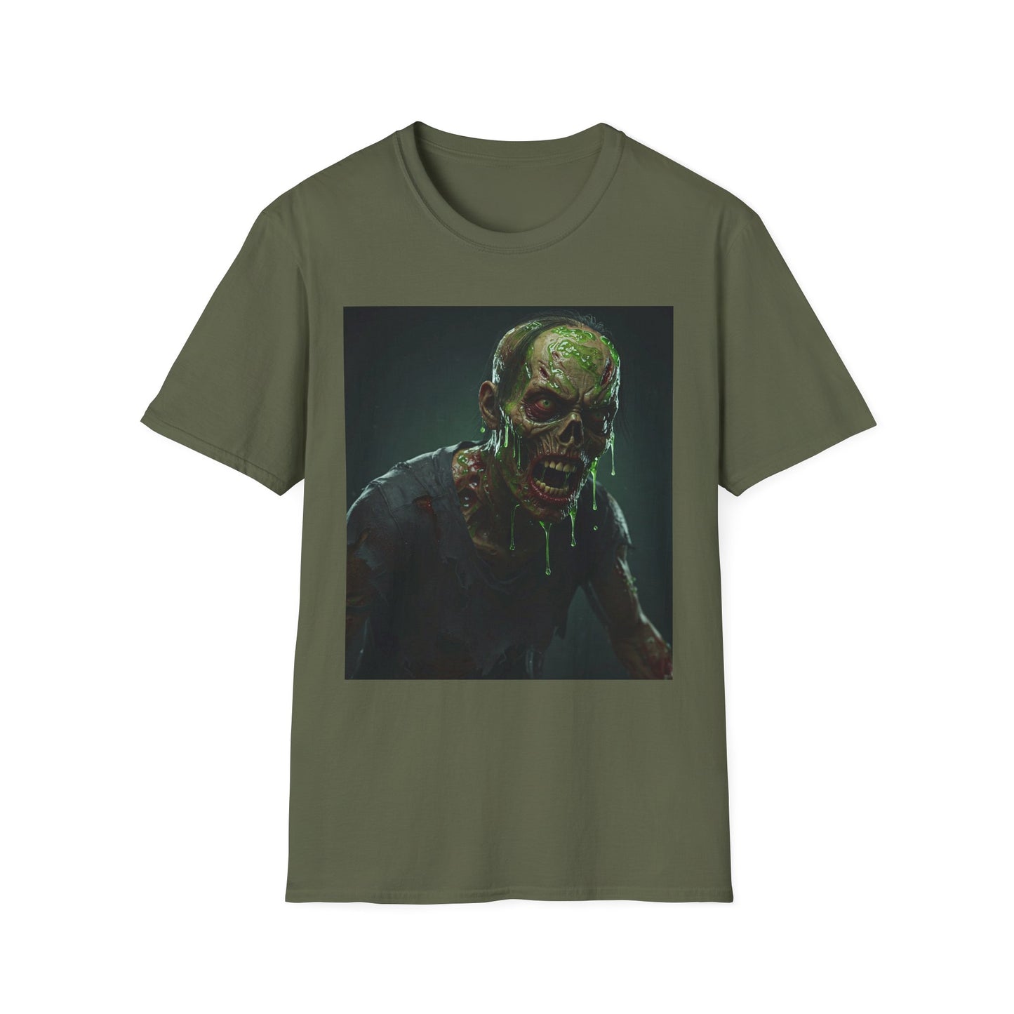 Apocalyptic Portrait Tee: A Vision of Decay