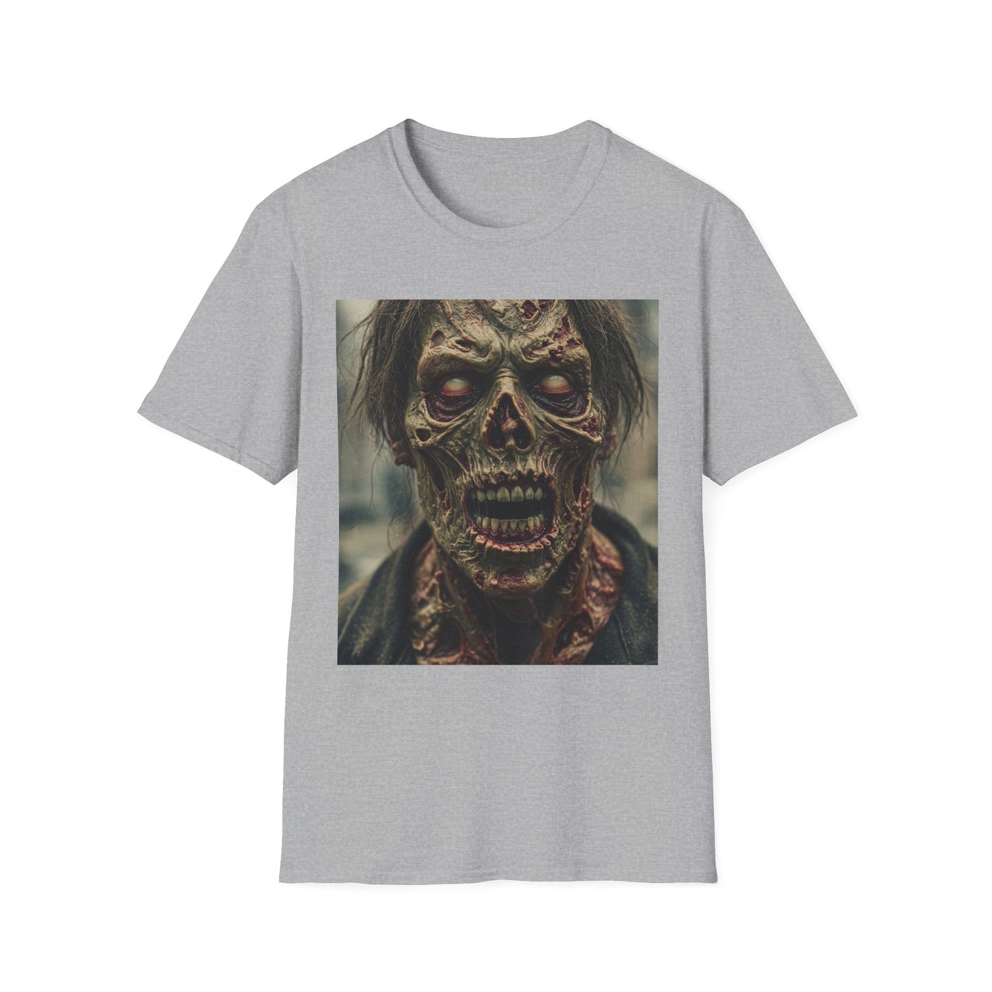 Apocalyptic Portrait Tee: A Vision of Decay