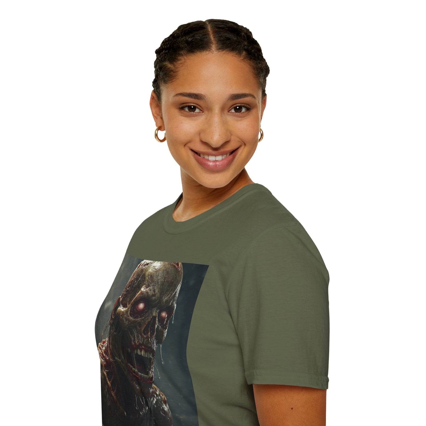 Zombie Graphic Unisex T-Shirt - Perfect for Halloween and Horror Fans