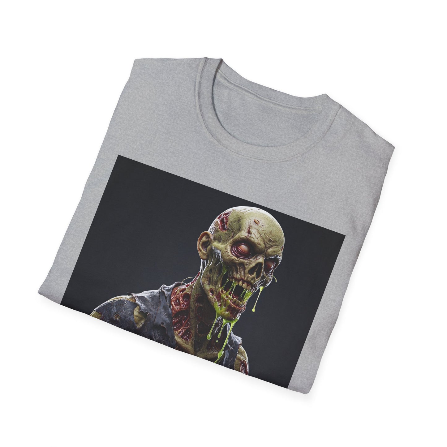 Zombie Apocalypse Unisex Softstyle T-Shirt - Perfect for Halloween and Horror Fans