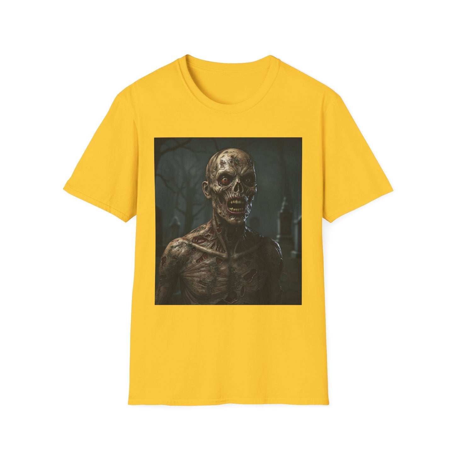 Apocalyptic Portrait Tee: A Vision of Decay