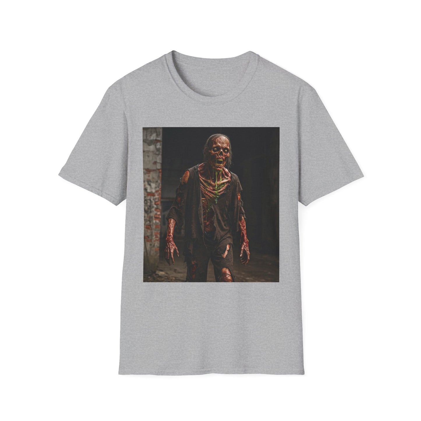 Unisex Softstyle Zombie T-Shirt for Halloween