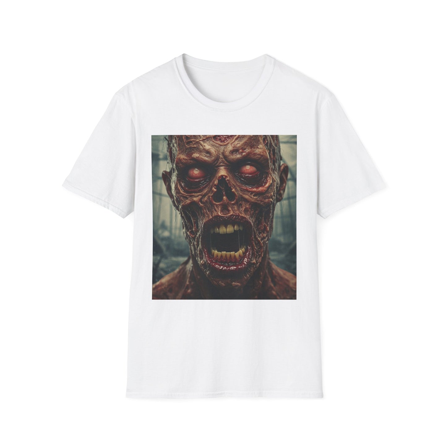 Apocalyptic Portrait Tee: A Vision of Decay