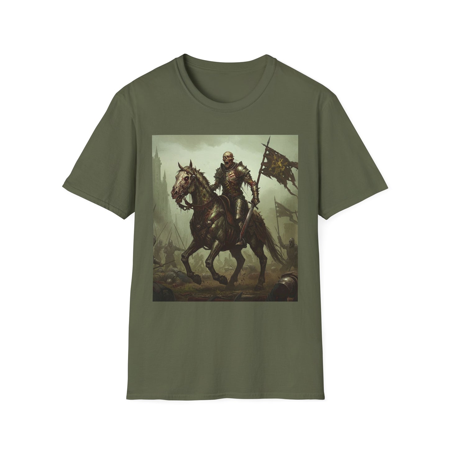 Epic Knight Riding T-Shirt - Unisex Fantasy Graphic Tee