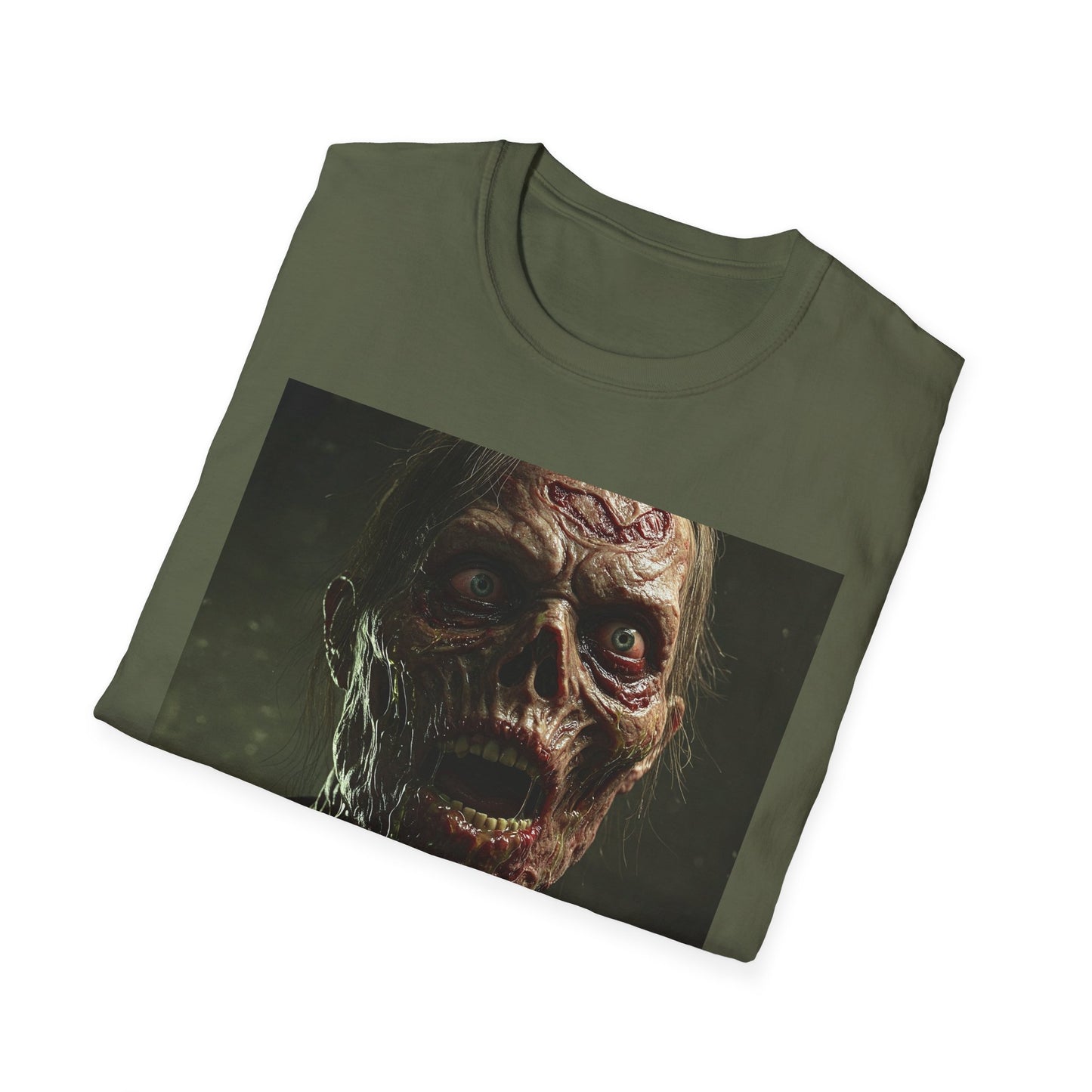 Apocalyptic Portrait Tee: A Vision of Decay